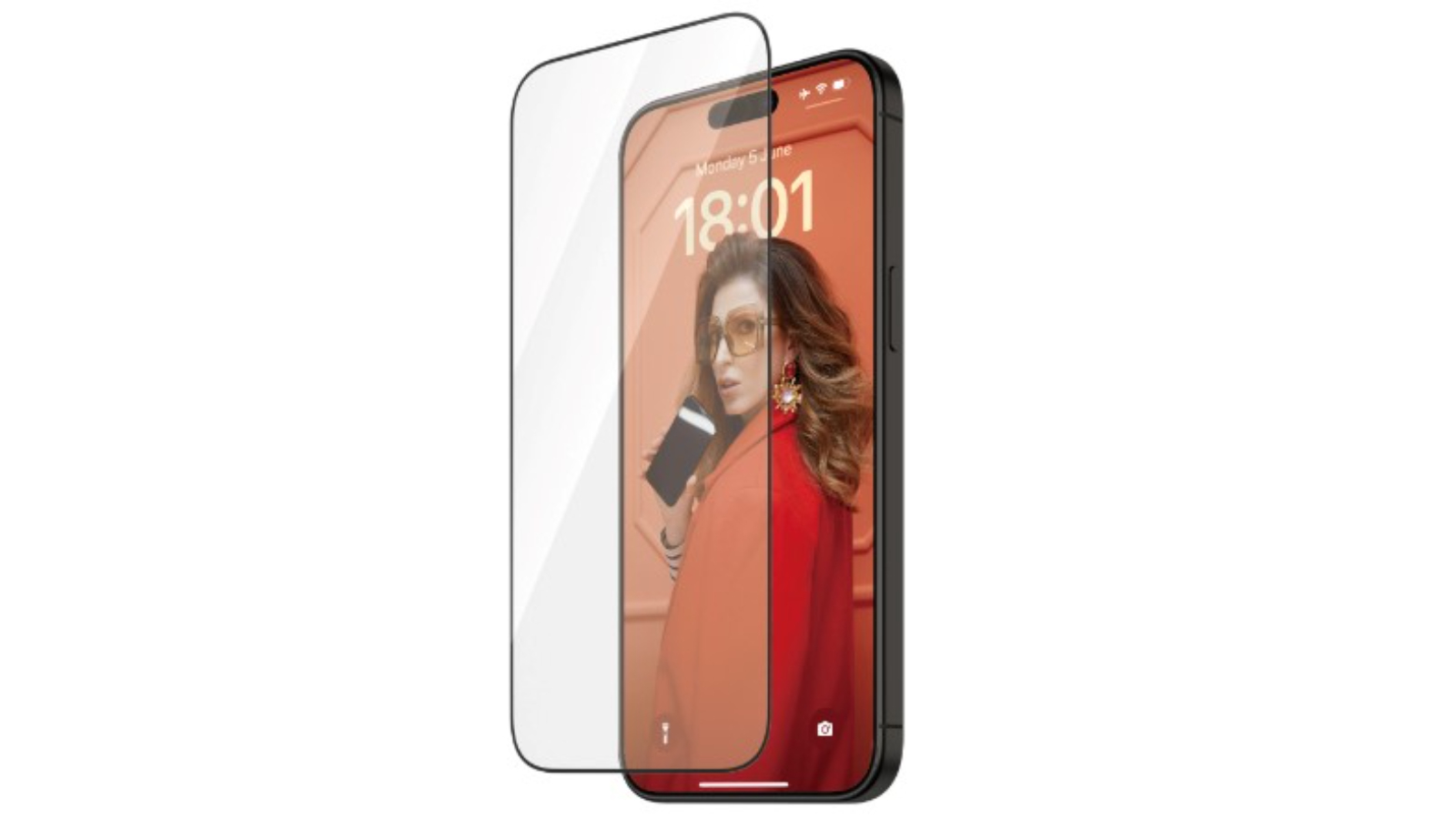 Panzer Glass Refresh UltraWide Fit Screen Protector - iPhone 15 Pro