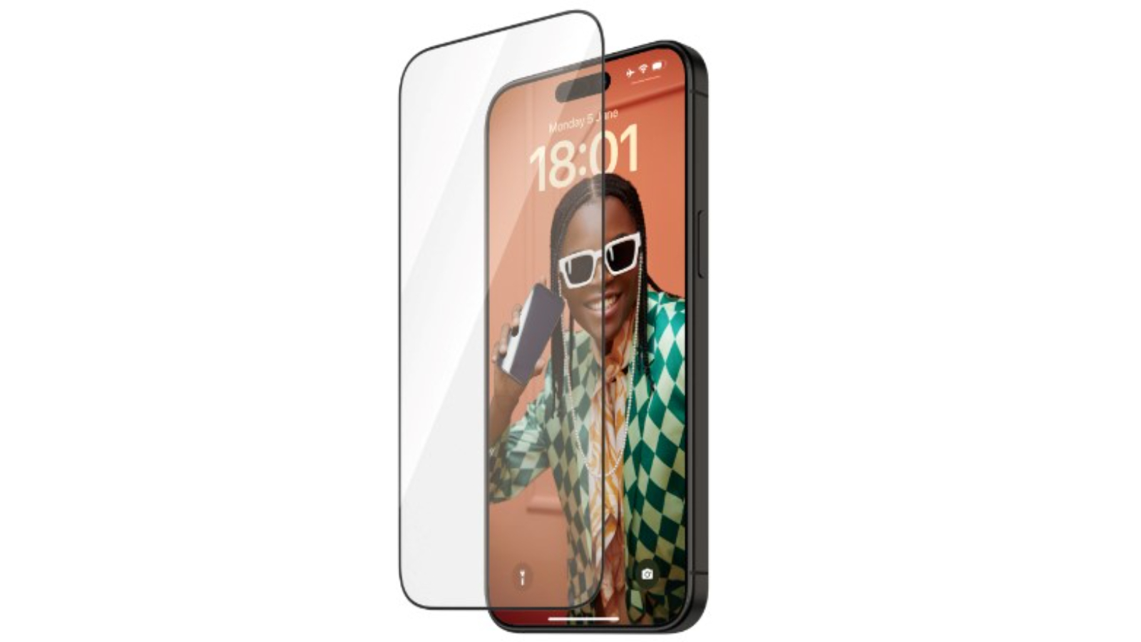 Panzer Glass Refresh UltraWide Fit Screen Protector - iPhone 15 Pro Max