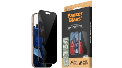 PANZER Glass Privacy Screen Protector for iPhone 16 Pro Max