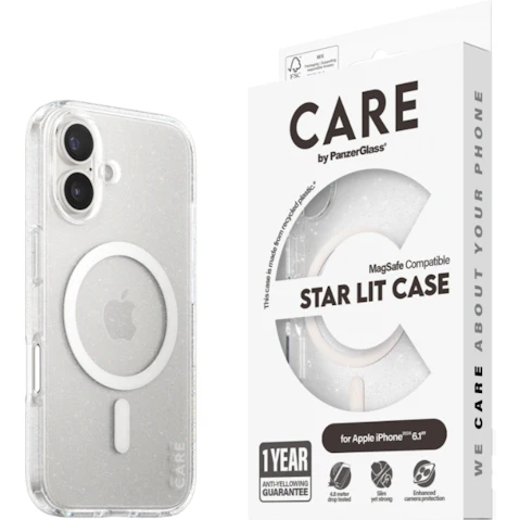 PANZER CARE Fashion MagSafe Case for for iPhone 16 - Starlight