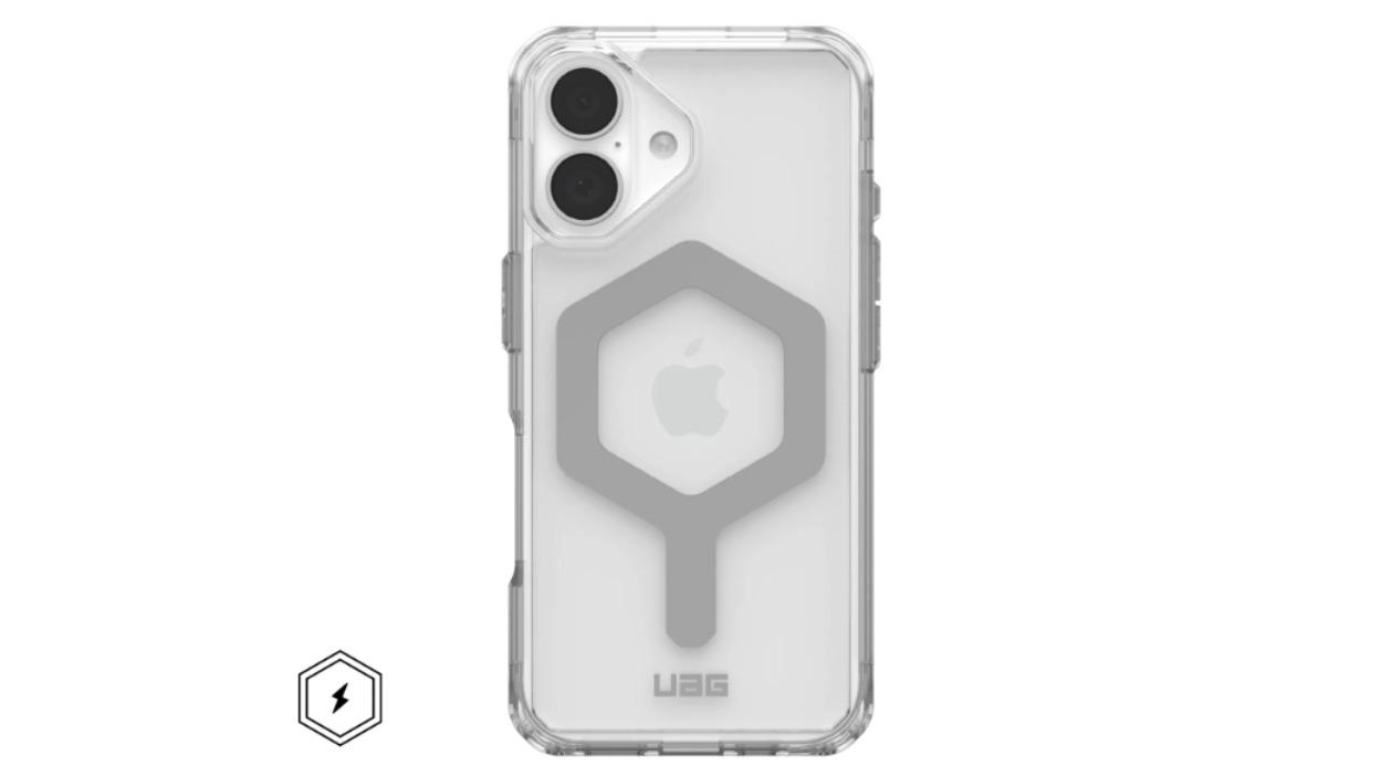 UAG Plyo MagSafe Case for iPhone 16 - Ice/Silver