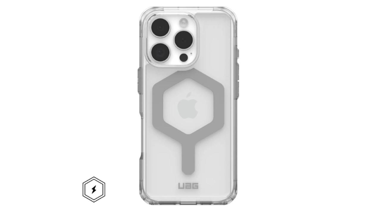 UAG Plyo MagSafe Case for iPhone 16 Pro Max - Ice/Silver