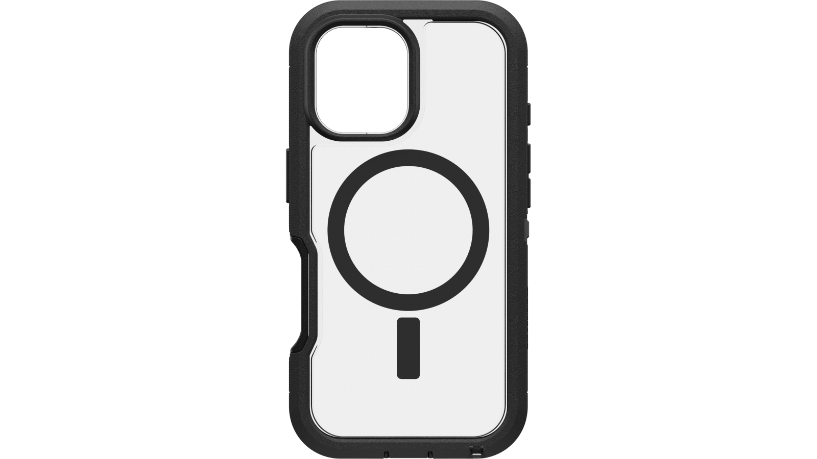 OtterBox Defender Series XT Clear for MagSafe Case for iPhone 16 - Dark Side