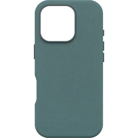 OtterBox Symmetry Series Cactus Leather for MagSafe Case for iPhone 16 Pro - Juniper Sprig
