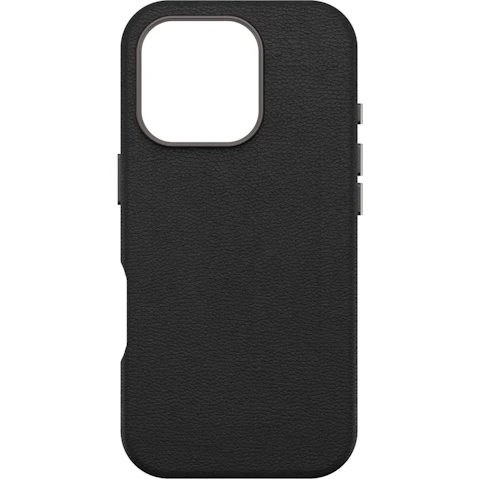 OtterBox Symmetry Series Cactus Leather for MagSafe Case for iPhone 16 Pro -Noir Ash