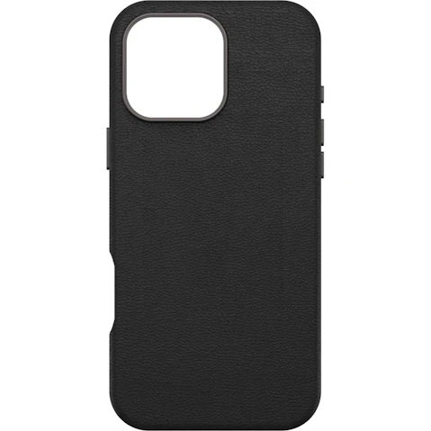 OtterBox Symmetry Series Cactus Leather for MagSafe Case for iPhone 16 Pro Max - Noir Ash