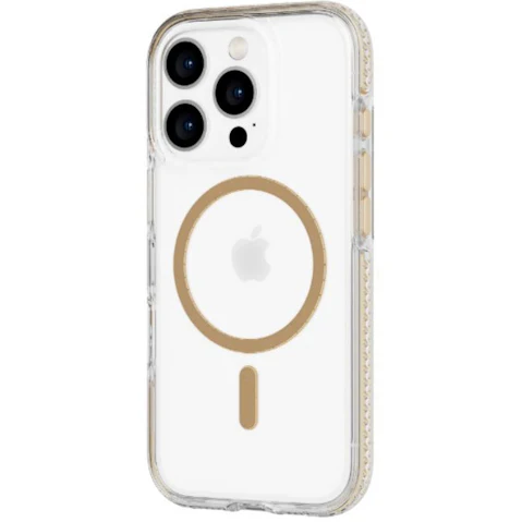 Tech21 EvoCrystal Fashion MagSafe Case for iPhone 16 Pro - Gold