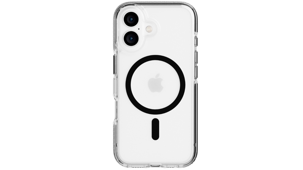 Tech21 EvoCrystal MagSafe Case for iPhone 16 - Black