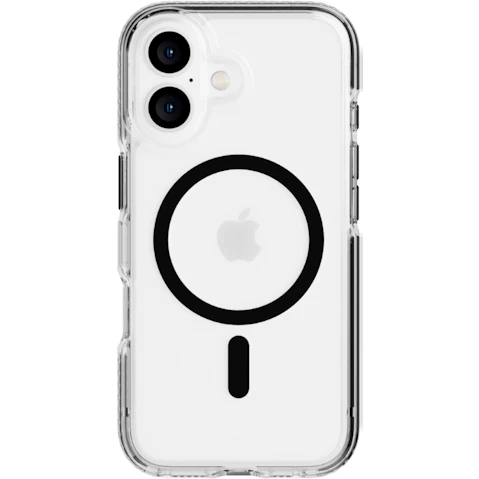 Tech21 EvoCrystal MagSafe Case for iPhone 16 - Black