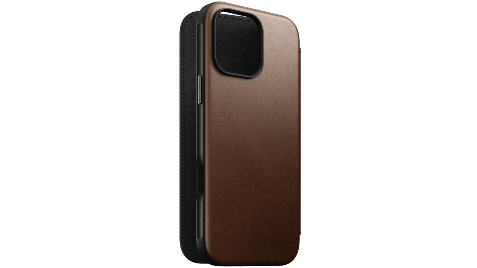 Nomad Folio Case for iPhone 16 Pro Max - Brown