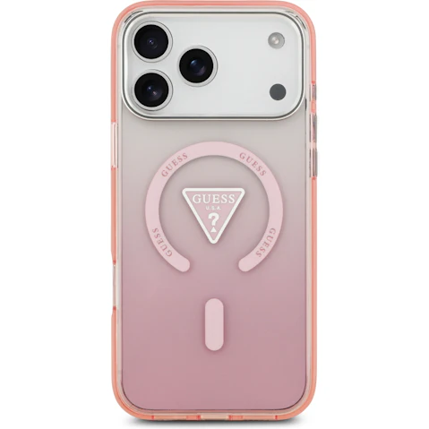 Guess Gradient Edition Case for iPhone 17 Pro Max - Pink
