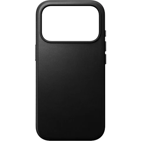 Nomad Modern Leather Case for iPhone 17 Pro - Black