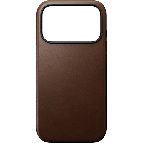 Nomad Modern Leather Case for iPhone 17 Pro Max - Brown