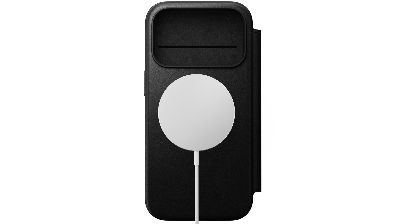 Nomad Modern Leather Folio for iPhone 17 Pro - Black | Harvey Norman