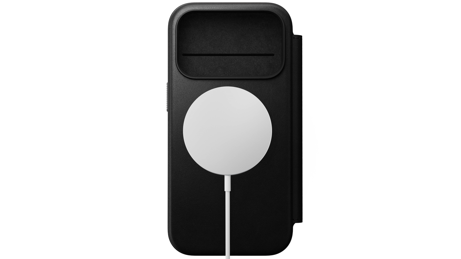 Nomad Modern Leather Folio for iPhone 17 Pro Max - Black | Harvey