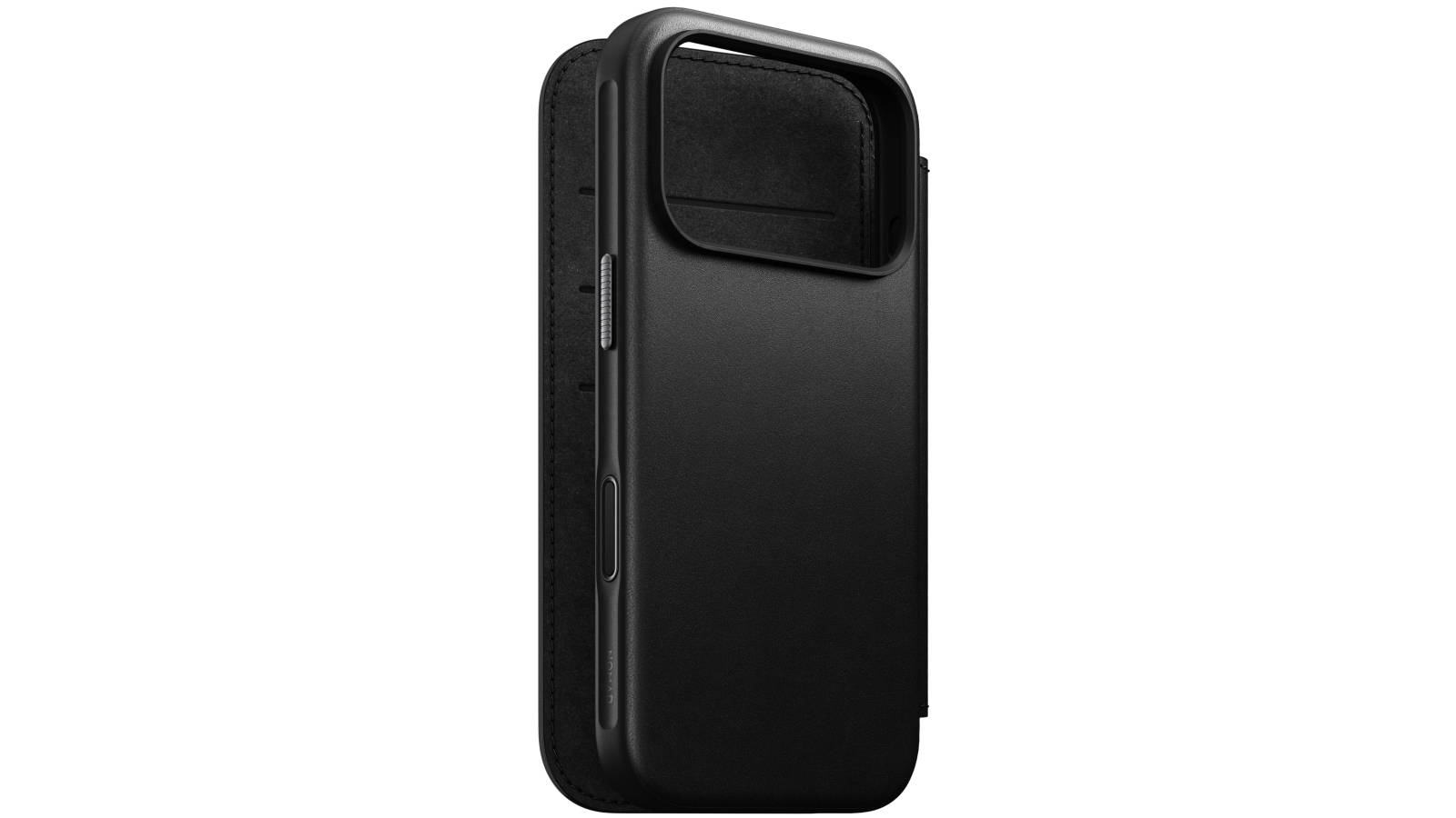 Nomad Modern Leather Folio for iPhone 17 Pro Max - Black | Harvey
