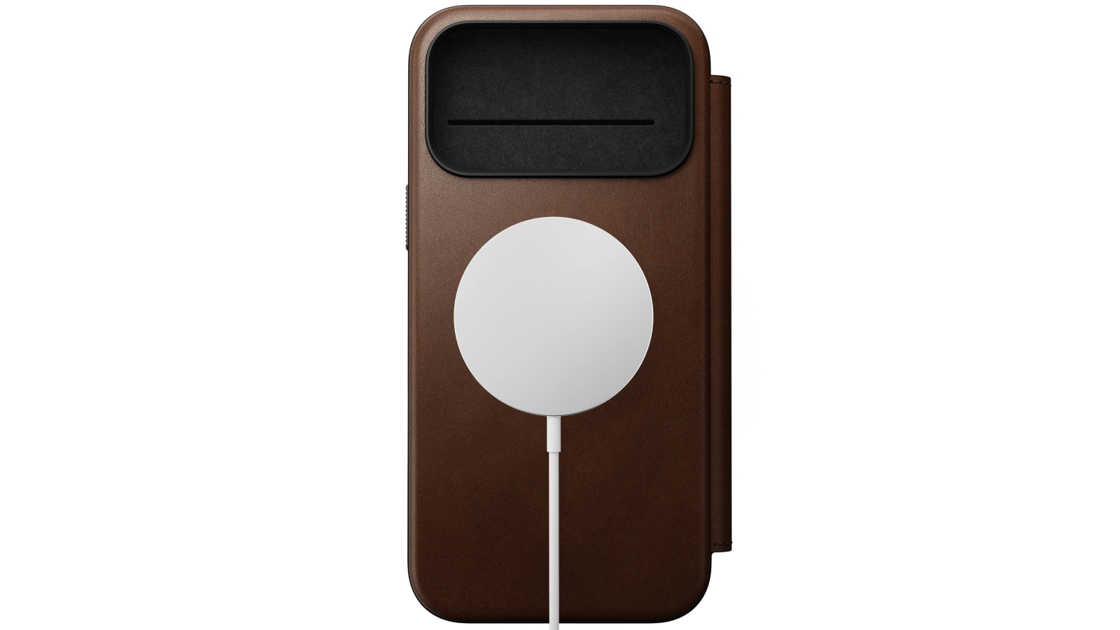 Nomad Modern Leather Folio for iPhone 17 Pro Max - Brown | Harvey