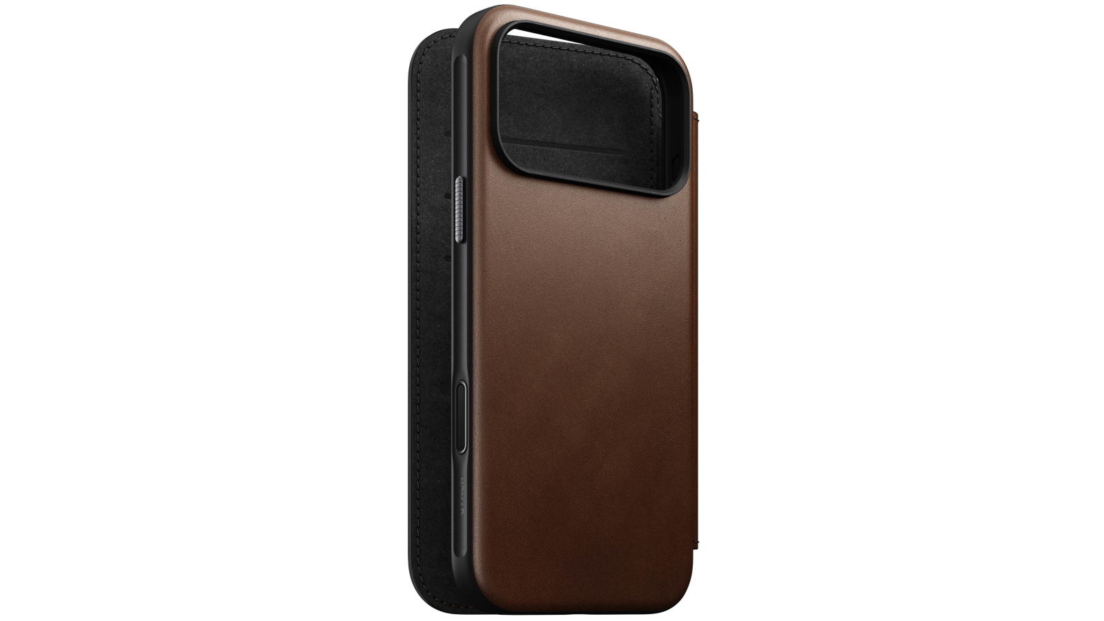 Nomad Modern Leather Folio for iPhone 17 Pro Max - Brown | Harvey