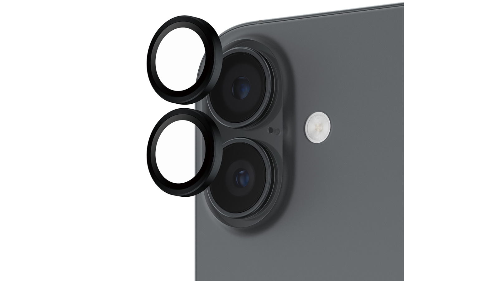 PanzerGlass Hoops Camera Lens Protector for iPhone 17 - Black