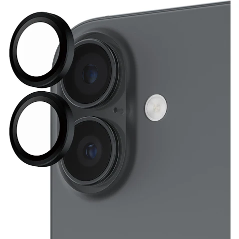 PanzerGlass Hoops Camera Lens Protector for iPhone 17 - Black