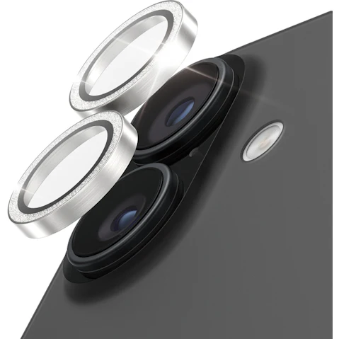 PanzerGlass Hoops Camera Lens Protector for iPhone 17 - Silver