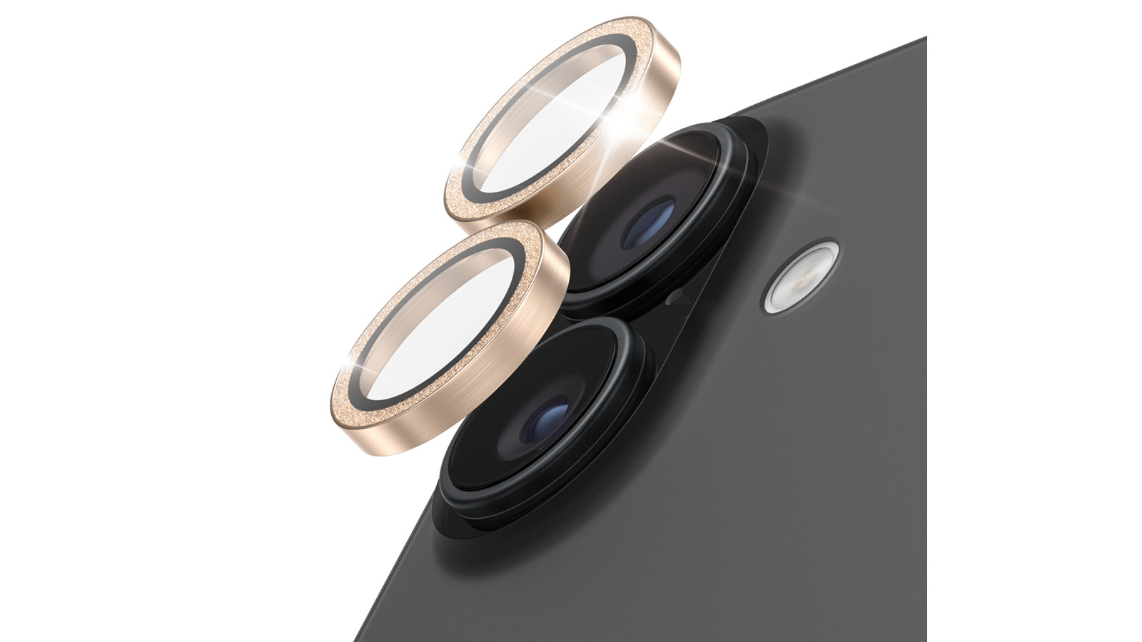 PanzerGlass Hoops Camera Lens Protector for iPhone 17 - Gold