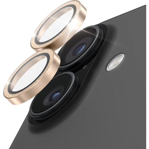 PanzerGlass Hoops Camera Lens Protector for iPhone 17 - Gold