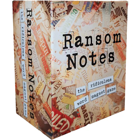 Ransom Notes The Ridiculous Word Magnet Card Game
