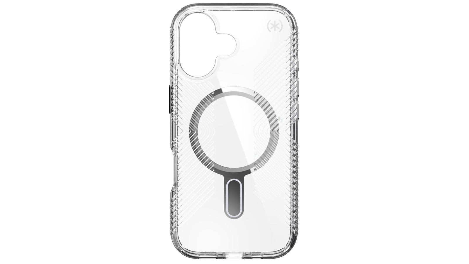 Speck Presidio Perfect-Clear Grip Magsafe Case with ClickLock for iPhone 17 - Clear