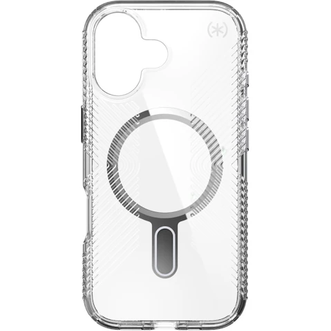 Speck Presidio Perfect-Clear Grip Magsafe Case with ClickLock for iPhone 17 - Clear