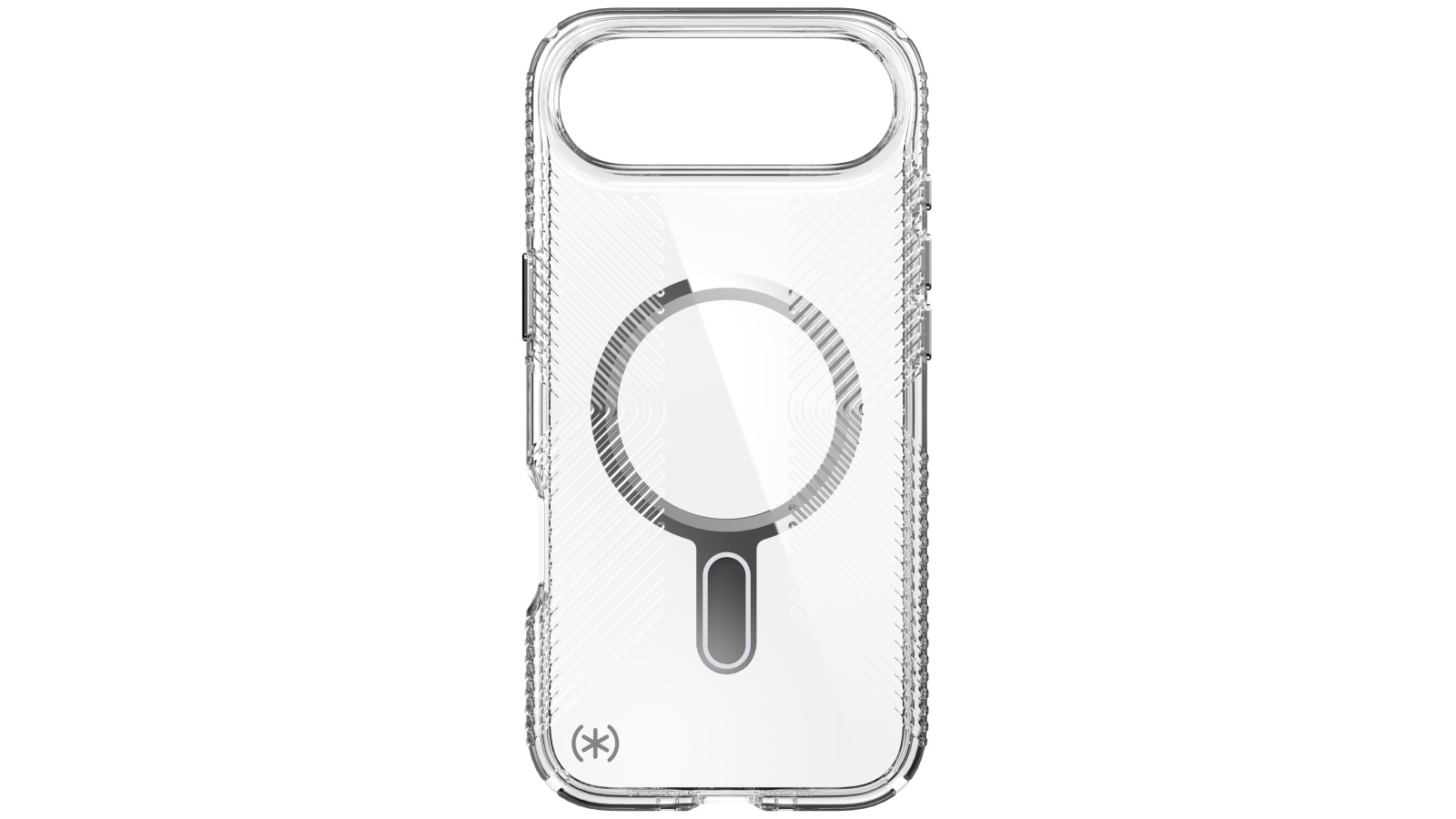 Speck Presidio Perfect-Clear Grip Magsafe Case with ClickLock for iPhone Air - Clear