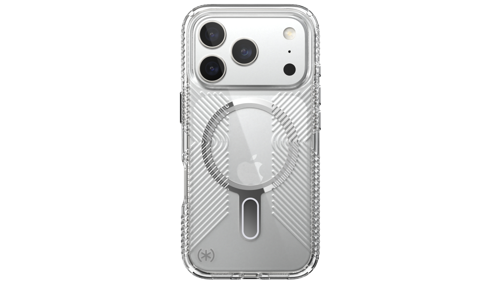 Speck Perfect-Clear Grip Magsafe with ClickLock Case for iPhone 17 Pro