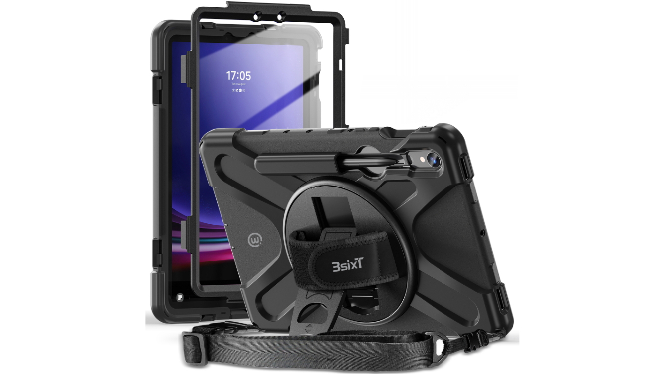3sixT TraverseX Case for Galaxy Tab S10 Lite/S10 FE - Black