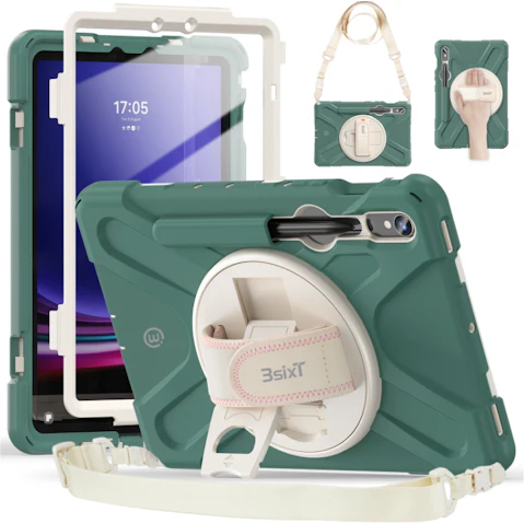 3sixT TraverseX Case for Galaxy Tab S10 Lite/S10 FE - Green