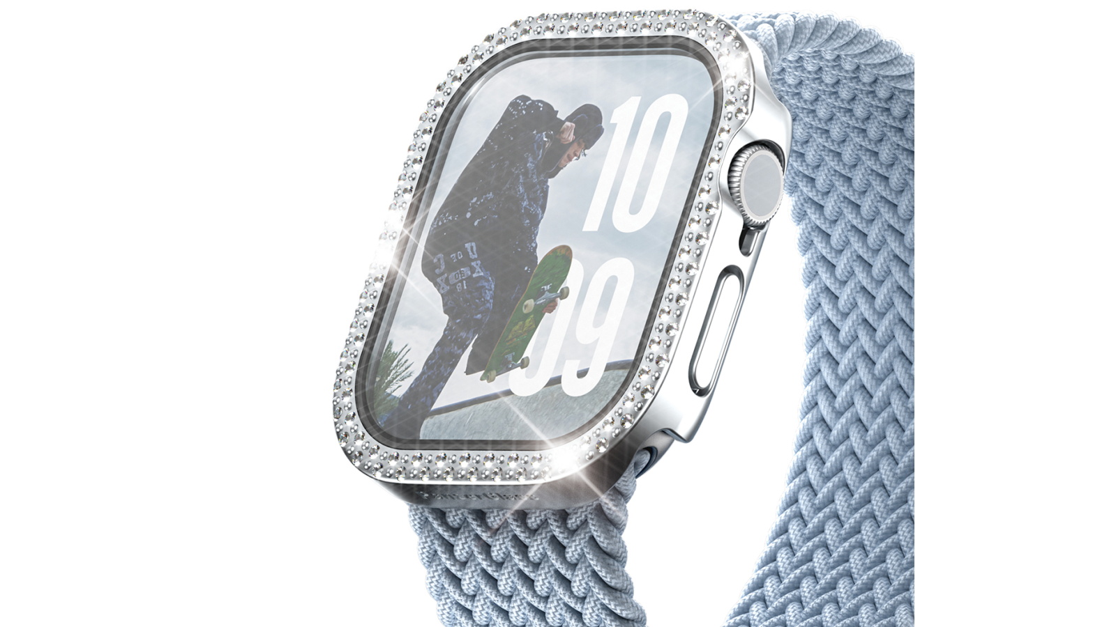 PanzerGlass Silver Full-Body Disco Case for Apple Watch 2025 42mm