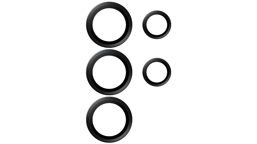 PanzerGlass Hoops Lens Protector for Galaxy S26 Ultra - Black