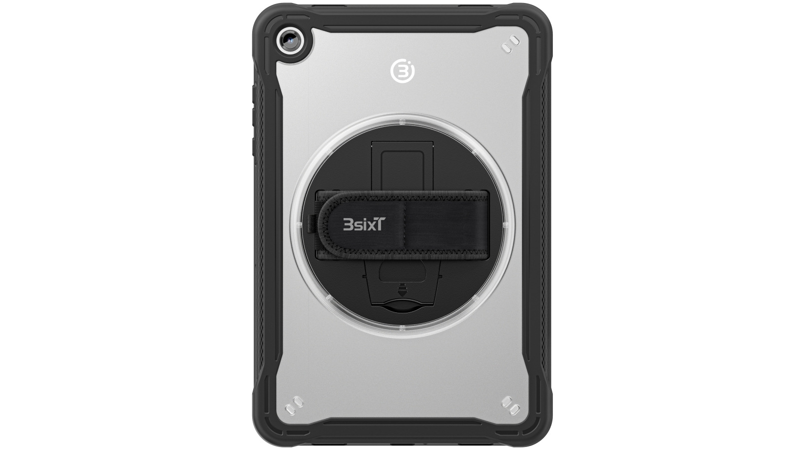 3sixT Rugged All One Protective Tablet Case for Galaxy Tab A11+ - Black/Clear