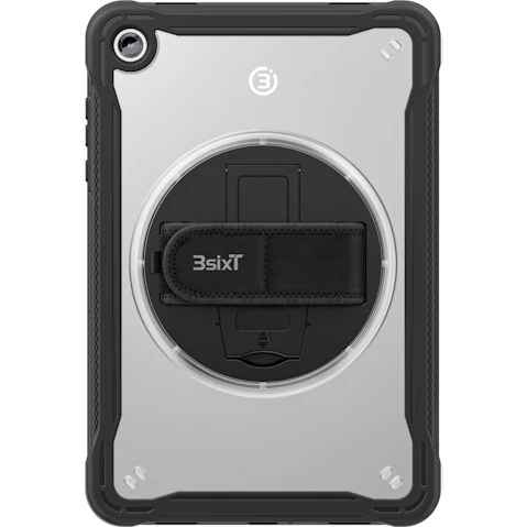 3sixT Rugged All One Protective Tablet Case for Galaxy Tab A11+ - Black/Clear