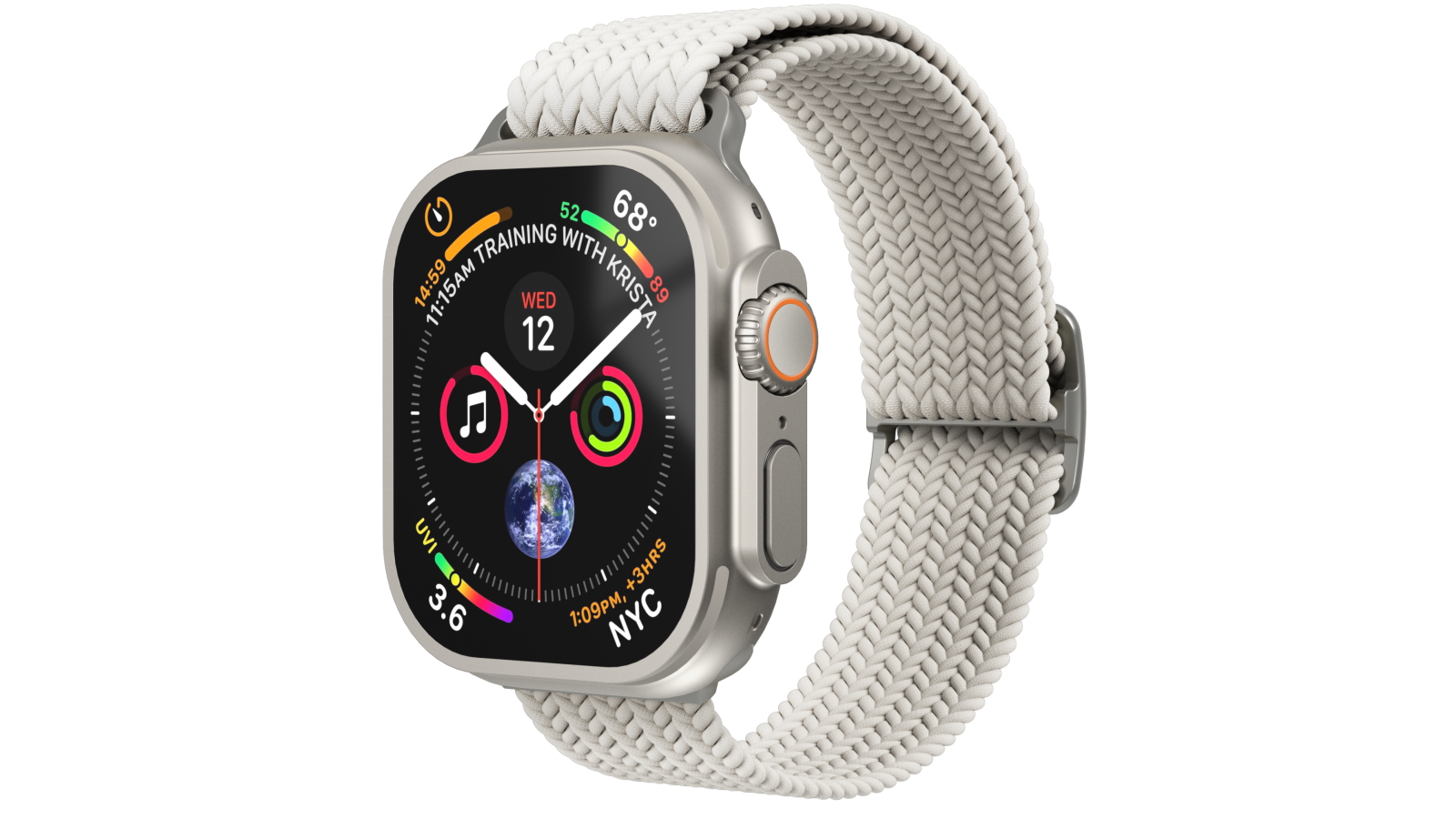 Vonmahlen Woven Loop for Apple Watch 40/42mm - Cream