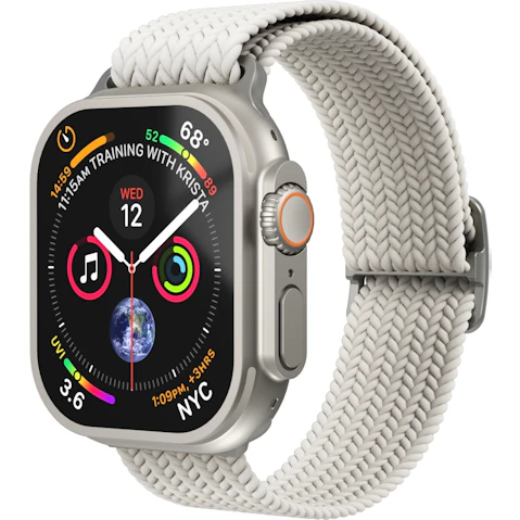 Vonmahlen Woven Loop for Apple Watch 44/46/49mm - Cream