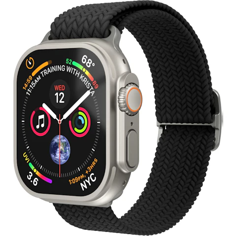 Vonmahlen Woven Loop for Apple Watch 40/42mm - Black
