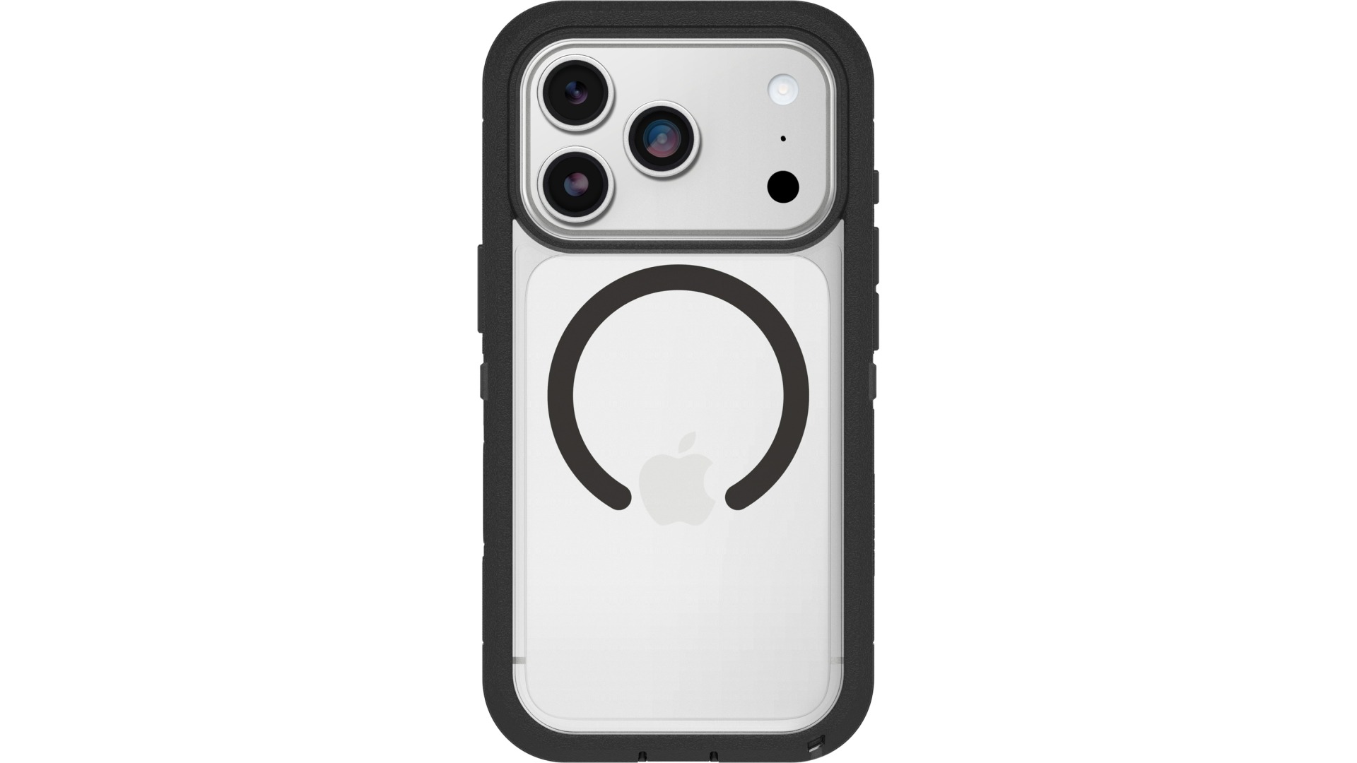 OtterBox Defender Series Pro XT Clear Case with Camera Control for iPhone 18 Pro - Dark Side