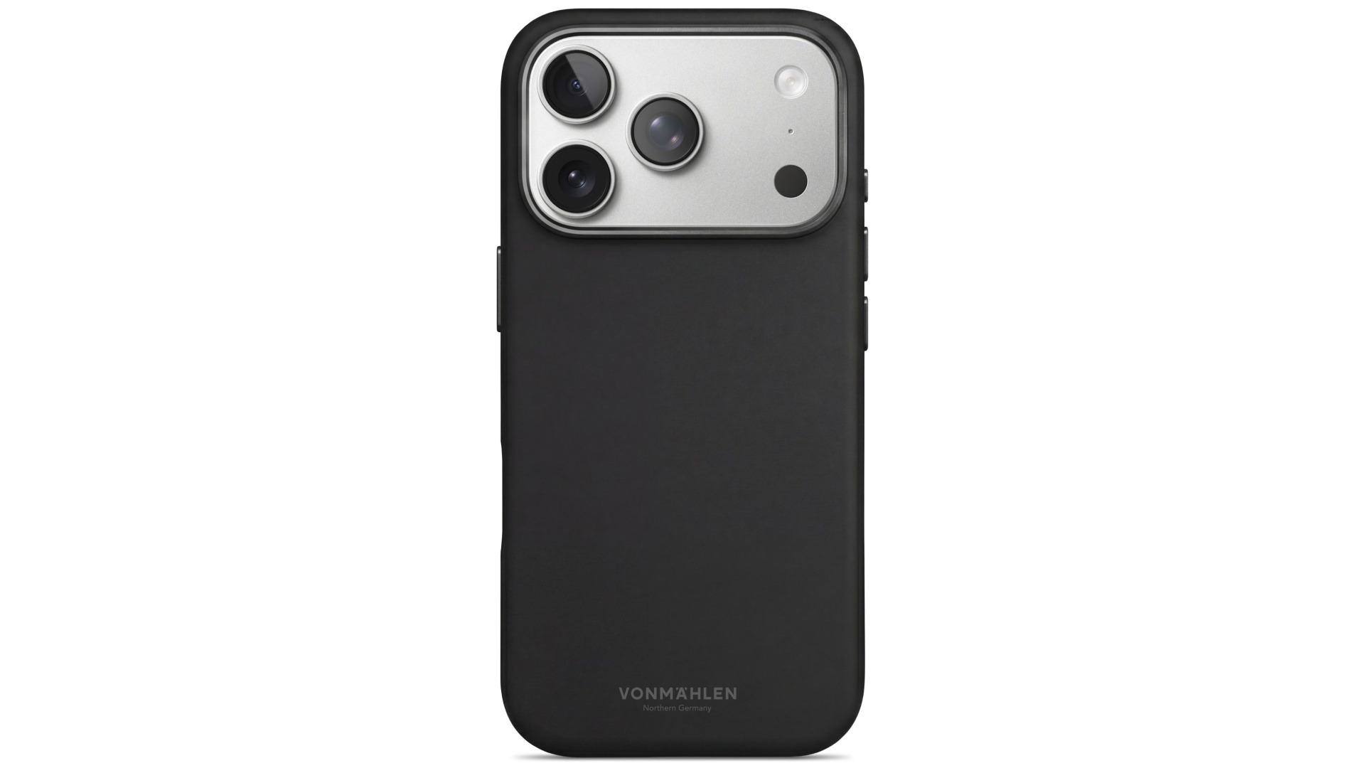 Vonmahlen Soft Silicone Case for iPhone 18 Pro Max - Black
