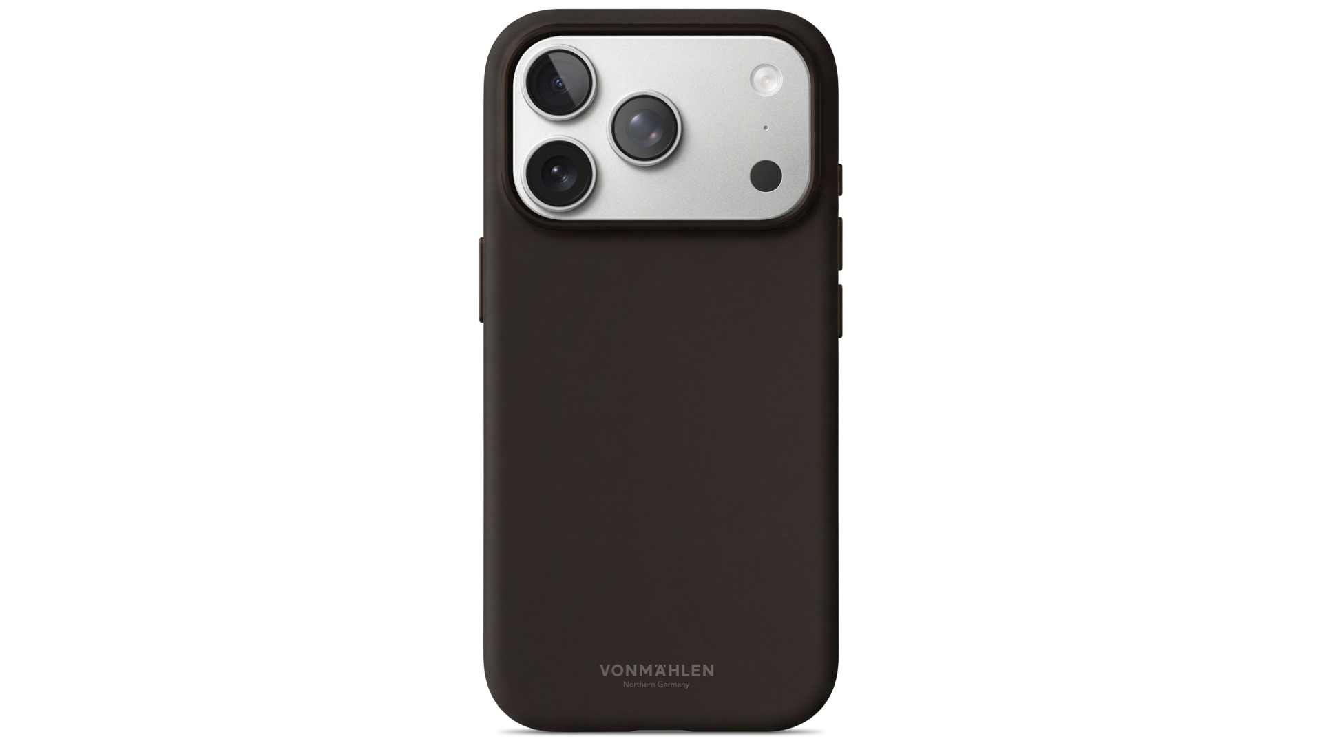 Vonmahlen Soft Silicone Case for iPhone 18 Pro - Brown