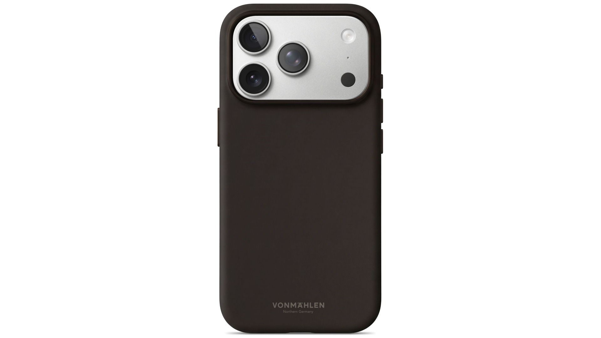 Vonmahlen Soft Silicone Case for iPhone 18 Pro Max - Brown