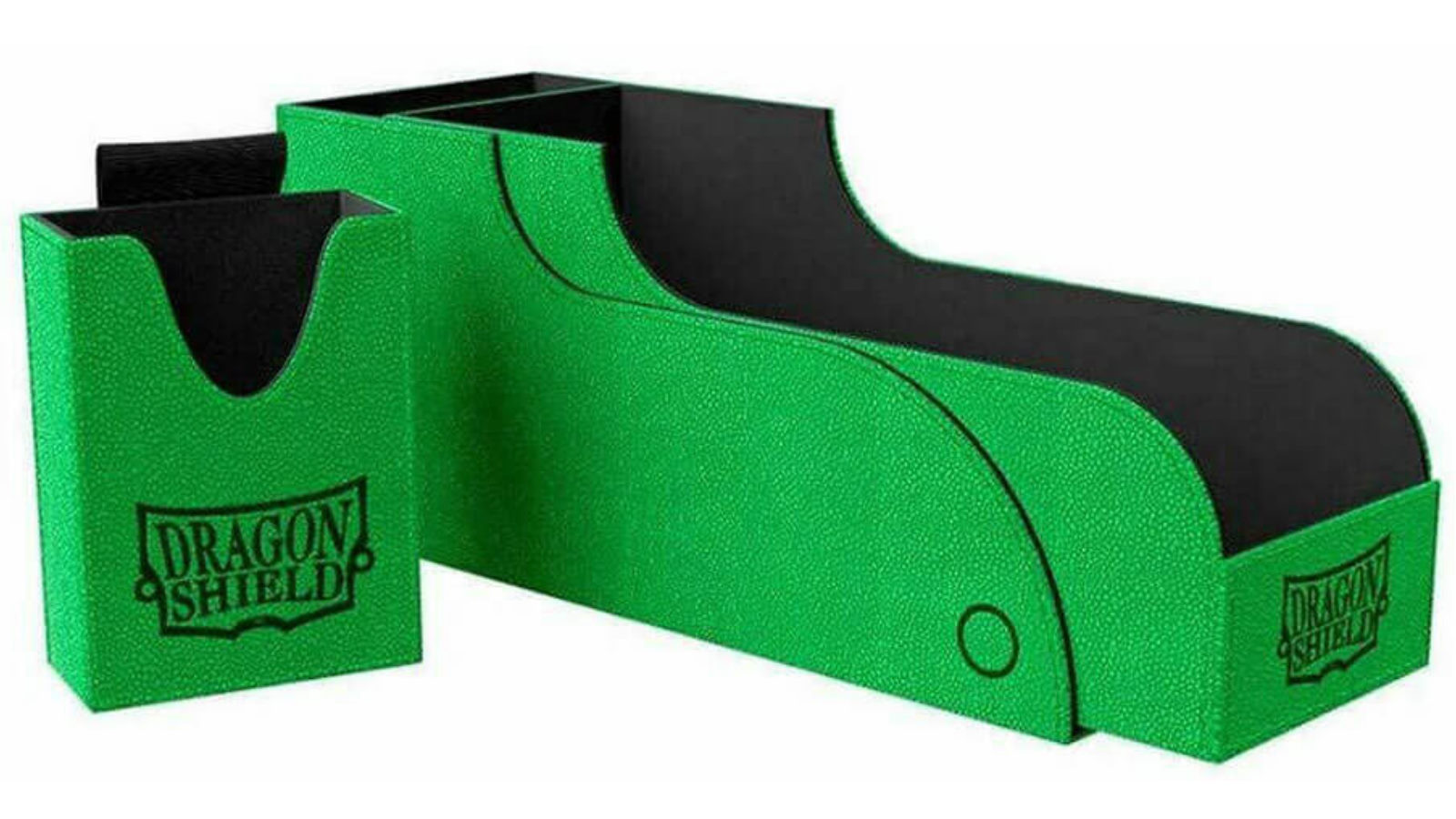 Dragon Shield Nest + 300 Deck Box - Green/Black