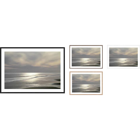 La Grolla Silver Light Frame Wall Art