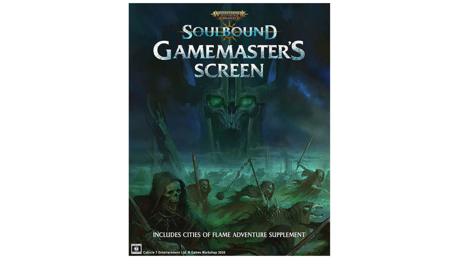Warhammer Age of Sigmar Soulbound GM Screen RPG Game