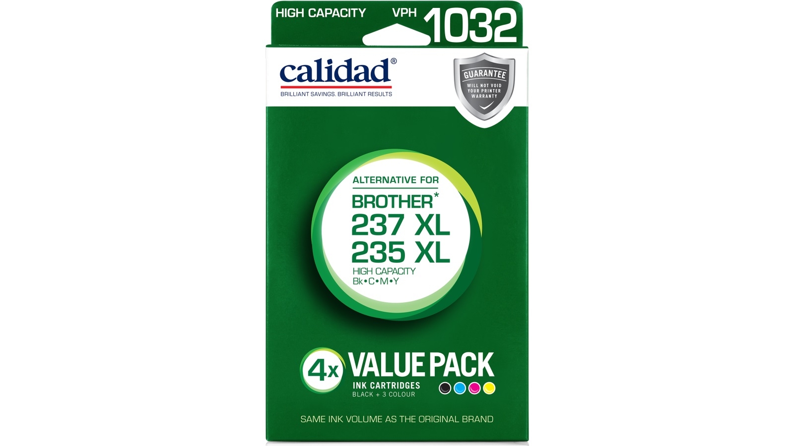 Calidad Brother LC-235XL/LC-237XL Value Pack Ink Cartridge