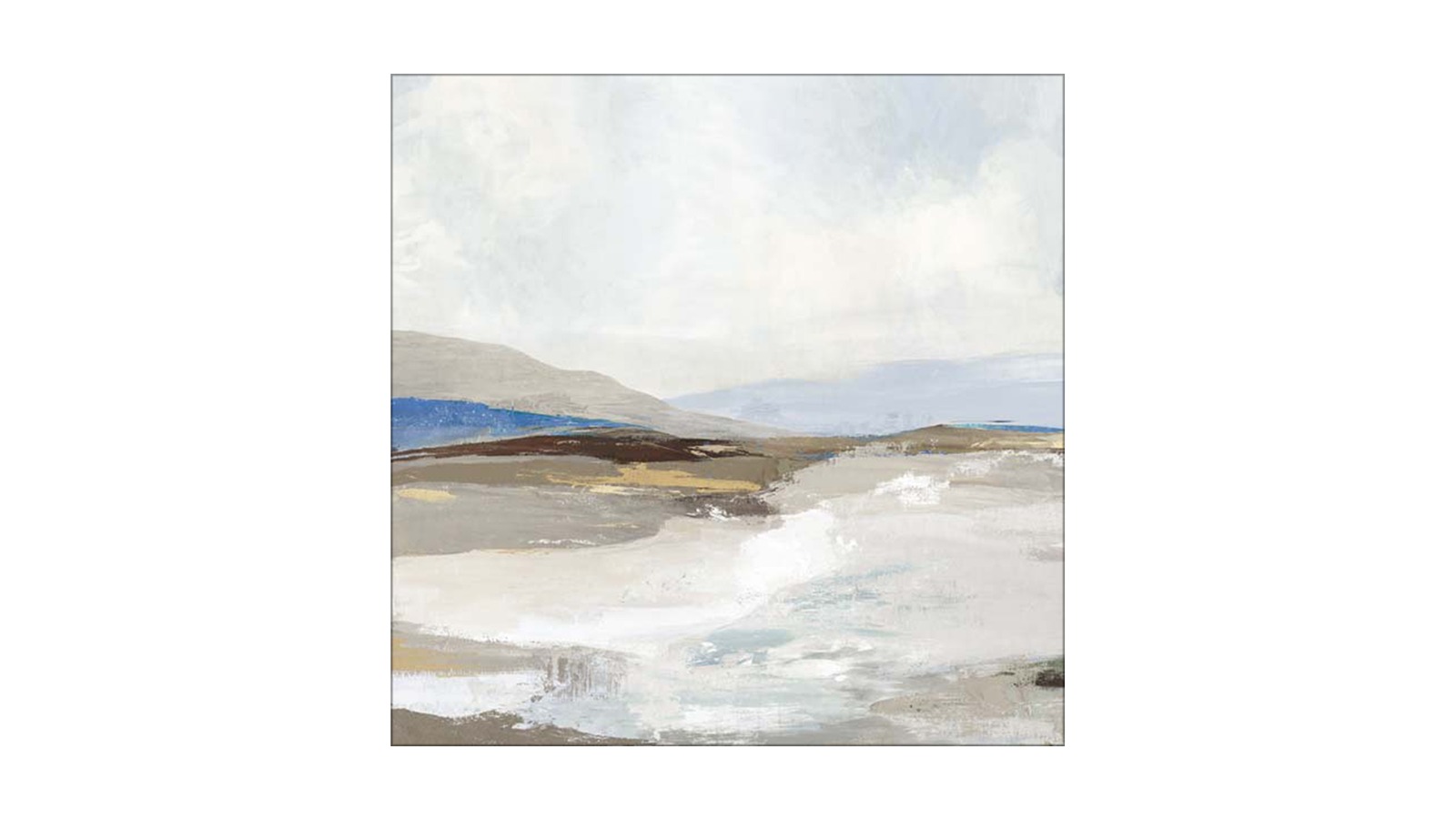 La Grolla Soft Sea I Unframed Canvas Wall Art